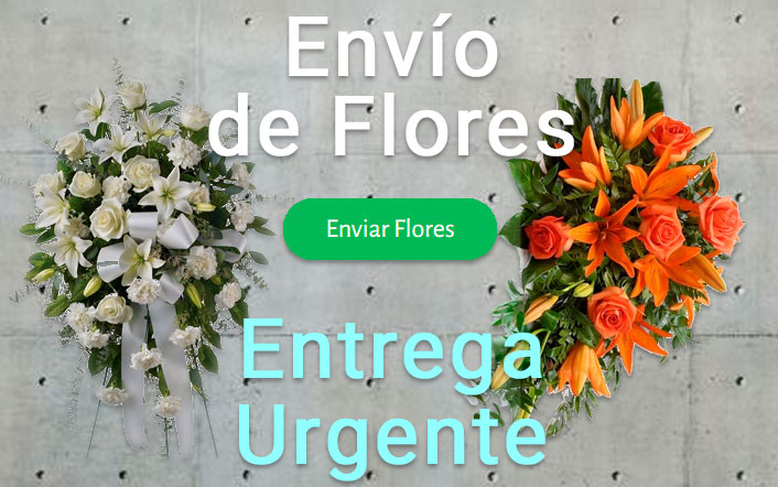 Envío de coronas funerarias urgente a los tanatorios, funerarias o iglesias de Mataró